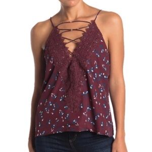WAYF Floral Posie Strappy Camisole